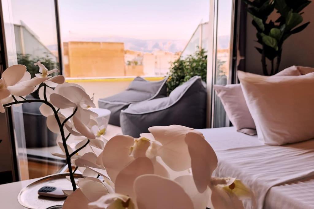 Heated Plunge Pool & Firepit Acropolis Penthouse Apartamento Atenas Exterior foto
